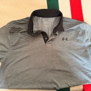 Under Armour Men's Gray Polo Shirt